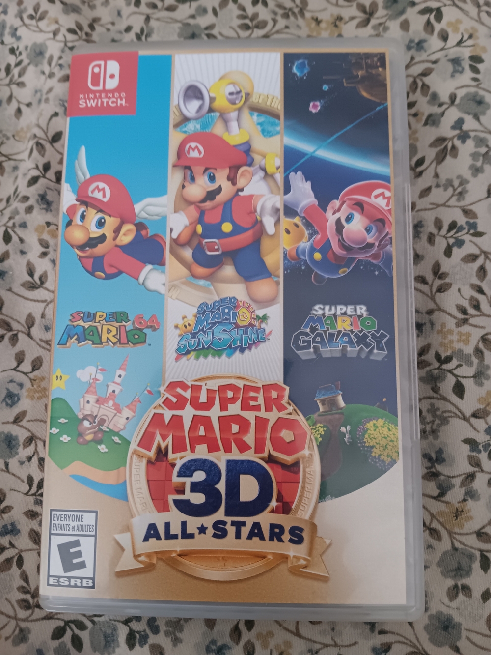 Nintendo Super Mario 3D All-Stars - Blue/Red/Gold Game Case